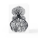 TREE of LIFE - black & white cards