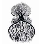 TREE of LIFE - black &amp; white Tshirts
