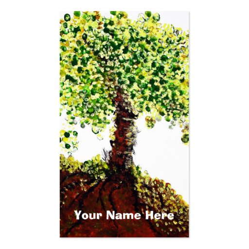 Tree of Life Business Cards (front side)