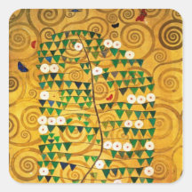 Tree of Life  c.1905-09 Square Sticker