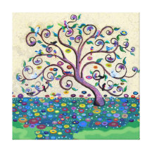 Tree of life canvas print