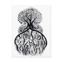 TREE of LIFE - complex postcards