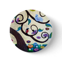 Tree of life detail pinback buttons