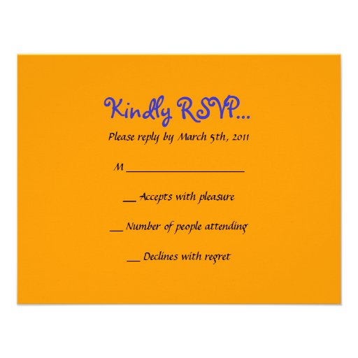 Tree of Life Doves Bar Bat Mitzvah Reply Card