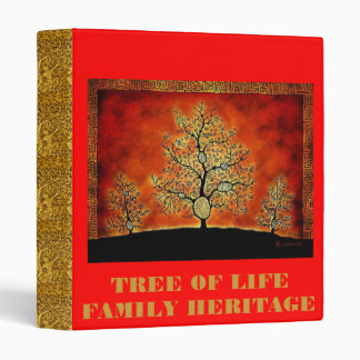TREE OF LIFE FAMILY HERITAGE BINDER