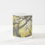 Tree of Life Frosted Glass Mug mugs