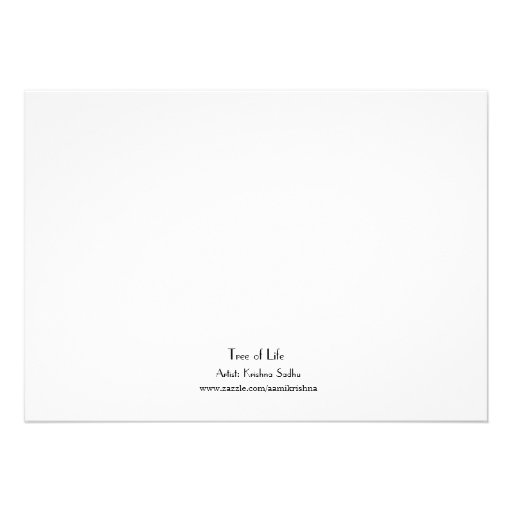 Tree of life invitations