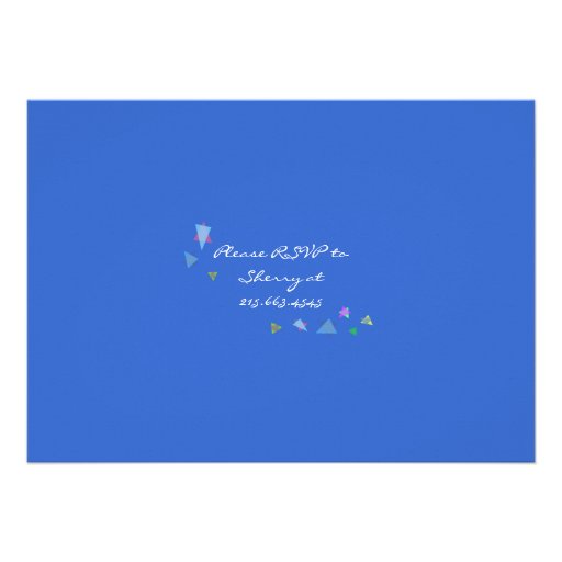 Tree of Life Jewish Baby Naming Invitation boy