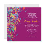 Tree of Life Jewish Baby Naming Invitation Invite