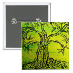 Tree of Life  LIME Sky Pin
