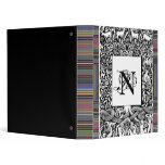 Tree of life Monogram Binder