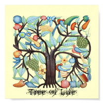Tree of Life on Canvas posters