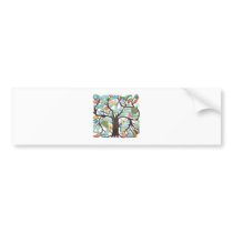 TREE of LIFE pastel bumper stickers