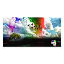 Tree of life photo greeting card