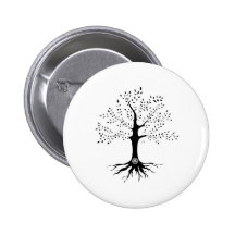 Tree of Life Pinback Buttons