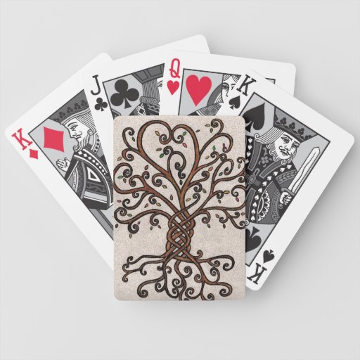 Tree of Life Playing Cards Zazzle