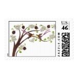 Tree of life postage stamps, vertical