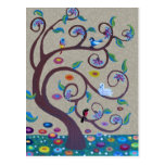 Tree of life postcard
