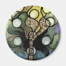 Tree of Life Refrigerator Magnets
