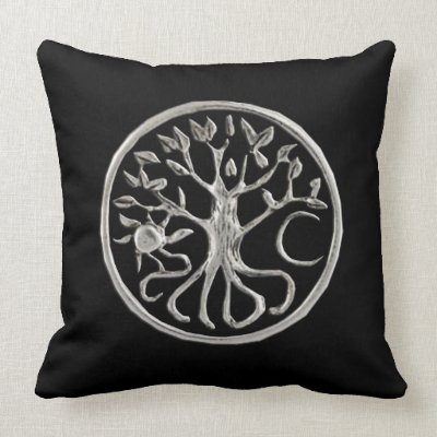 Tree Of Life Reversible Pillow