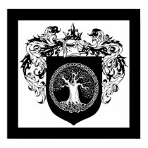 Tree of Life Shield of Arms posters