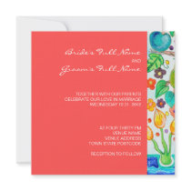 Tree of Life Square Wedding Invitation