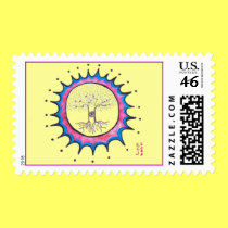 Tree of Life Stamp stamps