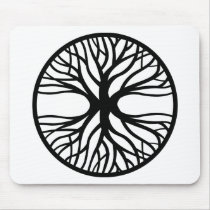 Tree Of Life Tattoo Mouse Pads