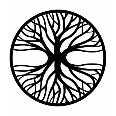 Tree Of Life Tattoo T-shirt by WhiteTiger_LLC. Tree Of Life Tattoo