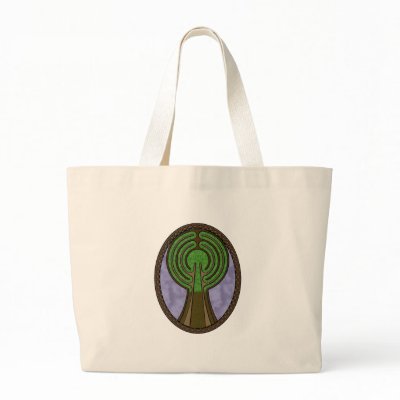 Tree of Life Tote Tote Bags by FogWeaver