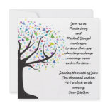 Tree of Life wedding Invitation