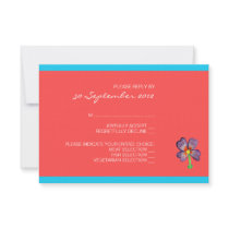 Tree of Life Wedding RSVP Card Personalized Invites