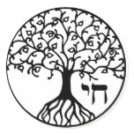 Tree of Life with CHAI Round Stickers