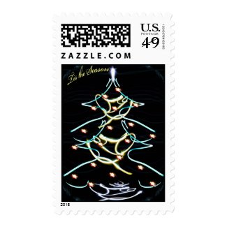 Tree of light stamp