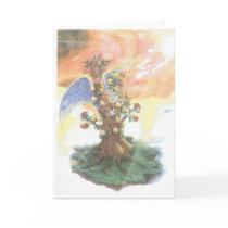 tree of roses(greeting card)