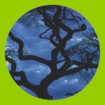 Tree on Blue stickers