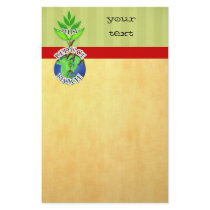 Tree On Top of Earth Roots Stationery