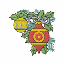 Tree Ornaments embroidered shirts