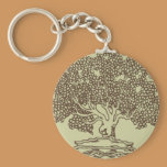 Tree Outline Keychain