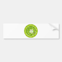 Tree Owl Milestone Month 10 Bumper Sticker