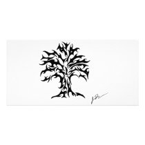 Tree Custom Photo Card