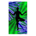 Tree Pose Graphic - Yoga Business Cards