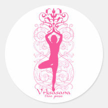 Tree Pose Stickers