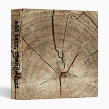 Tree Rings Background Binder