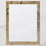 Tree Rings Background Full Color Flyer