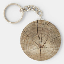 Tree Rings Background Key Chains