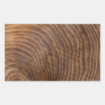 Tree rings Rectangle Sticker