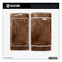 Tree rings Samsung Captivate Galaxy S Skin Samsung Captivate Decals
