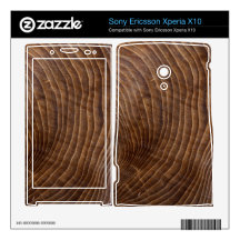 Tree rings Sony Ericsson Xperia X10 Skin