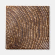 Tree rings Square Magnet